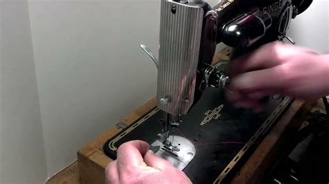 How to Thread Bobbin On Old Singer Machine 的图像结果