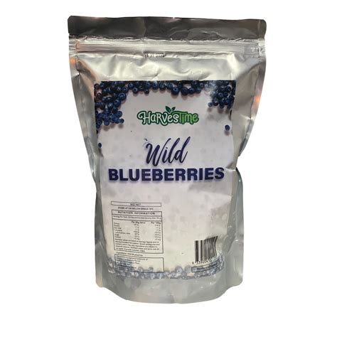 Harvestime Wild Blueberries (Frozen) - 1kg | The Original Organic Co.