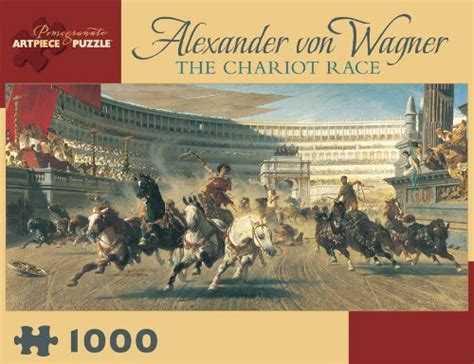 Alexander von Wagner - The Chariot Race: 1,000 Piece Puzzle ...
