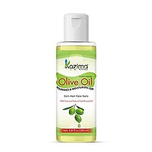 KAZIMA Olive Carrier Oil - 100% Pure & Natural Cold Pressed Carrier Oil ...