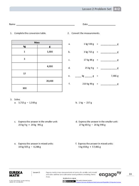 Image result for Lesson 2 Problem Set Answer Sheet