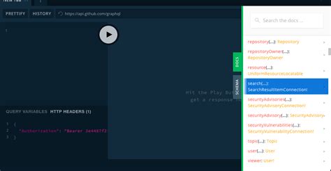 Image result for GitHub Graphql API