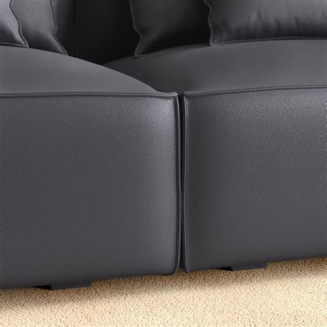 Buy Mills Half Leather 2-Seater Sofa from Home Centre at just INR 53326.0