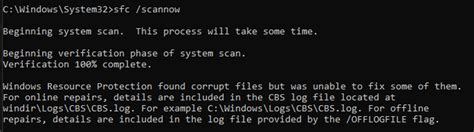 Windows Resource Protection found corrupt files but was unable to fix ...