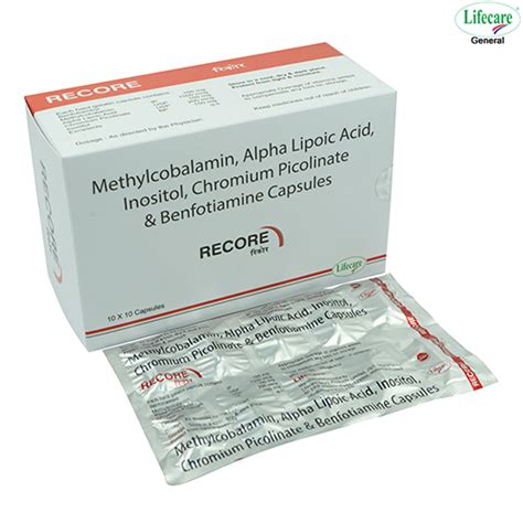 Recore_capsule- Benfotiamine Methylcobalamin Alpha Lipolic Acid Capsules