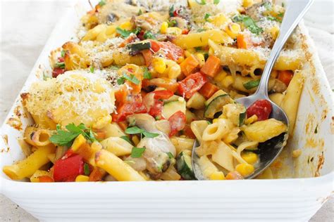Vegetarian Pasta Bake | Recipe | Crockpot pasta recipes, Hearty meals ...