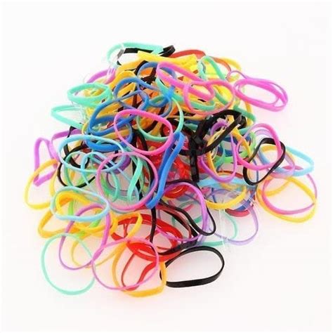 Shivaaro Hair Rubber Band to Tie Hair and Pony Rubber Band Soft ...