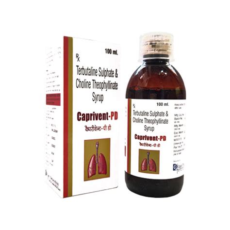 CAPRIVENT PD Syrup Capri Pharmaceuticals