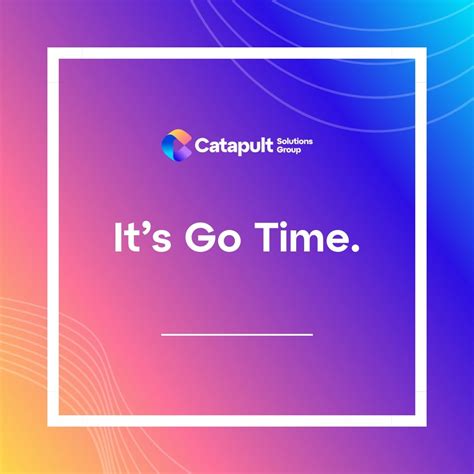 Catapult Solutions Group on LinkedIn: #itsgotime #januarytheme # ...