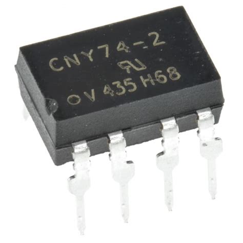 CNY74-2 IC - 2-Channel Optocoupler with Phototransistor IC buy online ...