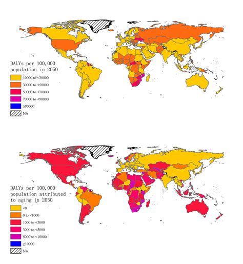 Measurement and projection of the burden of disease attributable to population aging in 188 ...