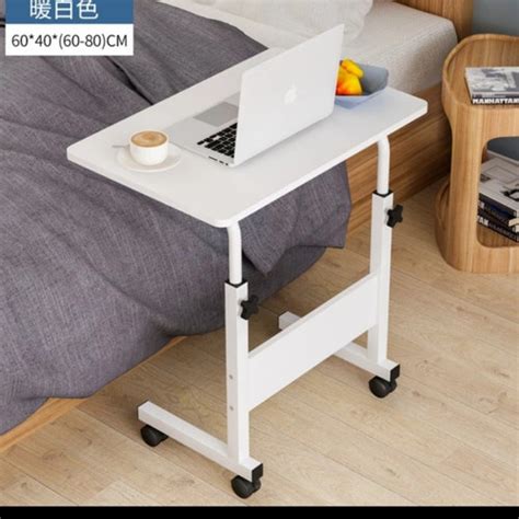 Jual Meja Laptop Lipat Adjustable Portable Rotate Laptop Desk - pink ...