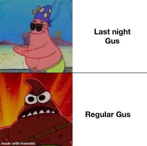 Last night Gus is the best : r/psych