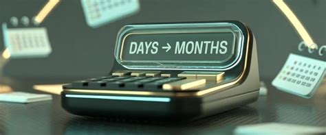 Days to Months free online time unit conversion calculator formula, example