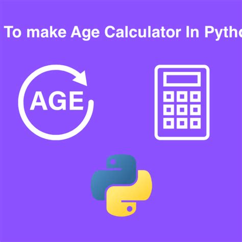 Image result for Age Calculator in Python