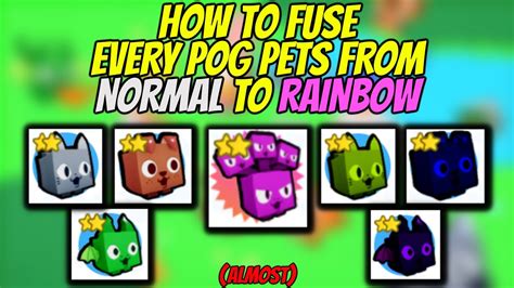 Pet Simulator Fusing Methods 的图像结果