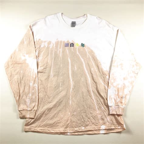 【一点限定】 Bleachboy Embroidery Limited L/S Tee "漂白少年/Butter sand" SAND XL ...