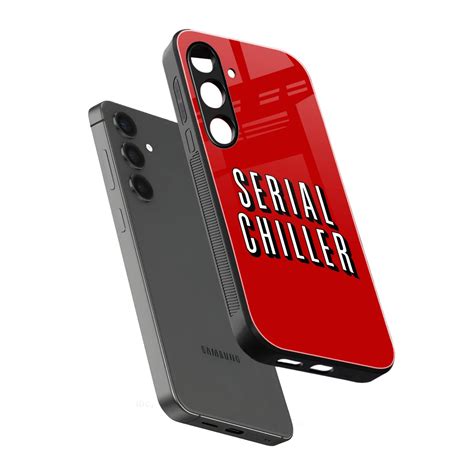 Serial Chiller Phone Case for Samsung Galaxy S25 FE | Glass Case – Boujee