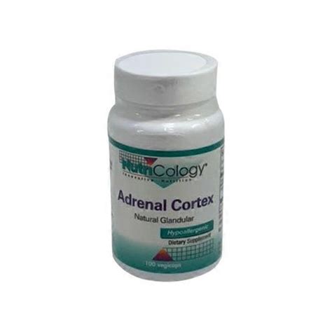 NutriCology Adrenal Cortex Natural Glandular Vegicaps (100 ct) Delivery ...