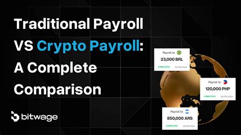 Traditional Payroll vs. Crypto Payroll: A Complete Comparison | Bitwage Blog