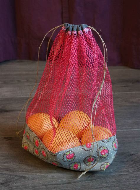 Image result for Mesh Bag Tutorial