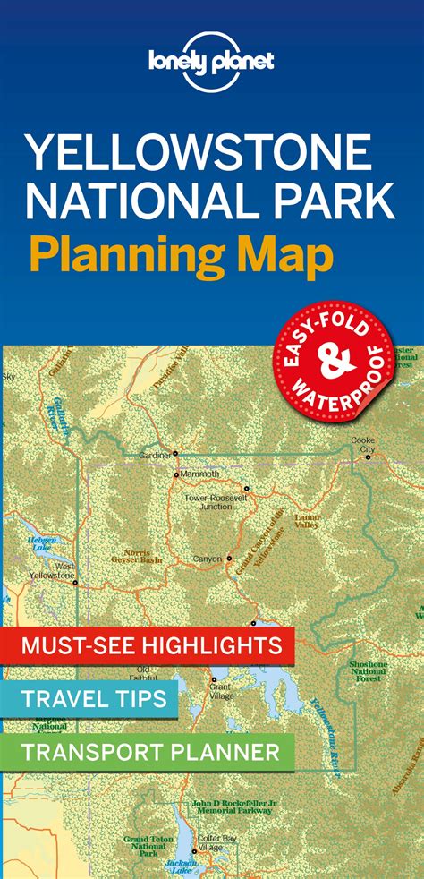 Yellowstone National Park Map All Day Yellowstone Park National Park