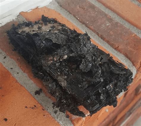 Image result for Exploding Galaxy Note 7 On Car