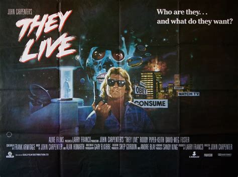 Original They Live Movie Poster