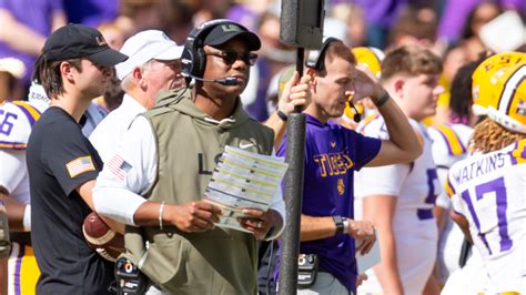 LSU football schedule: Time and TV channel for remaining games