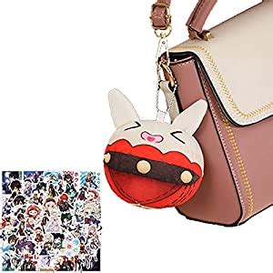 Gonii Genshin Impact Plush+50Pcs Genshin Impact Stickers 3.94" Klee ...