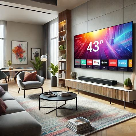 How Big Is a 43 Inch TV: Your Guide to Perfectly Sized Entertainment