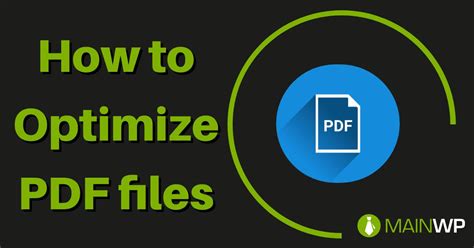 Image result for Optimize PDF File
