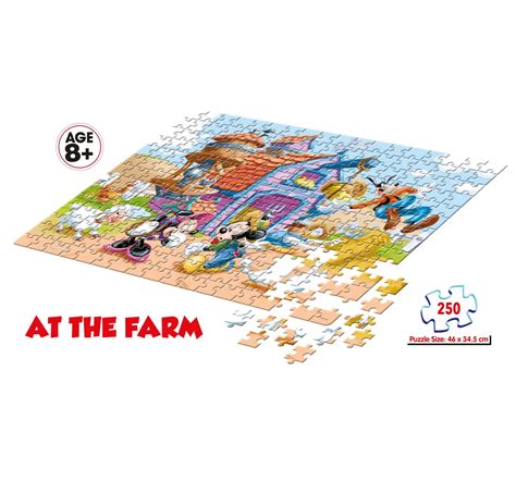Buy Hamleys Frank Mickey Mouse At The Farm Floor Puzzles Multicolor 8 ...