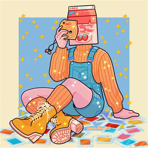 ArtStation - Ichigo Strawberry Milk Girl