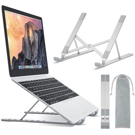Laptop Stand, Adjustable Laptop Stand Riser Suitable for 10-17.3 ...