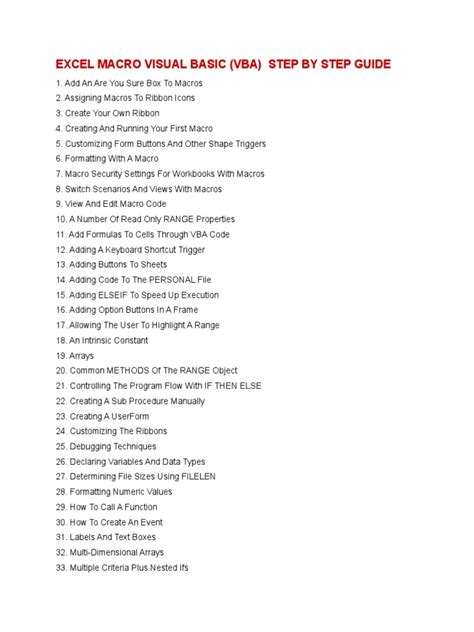 VBA Macros Tutorial 的图像结果