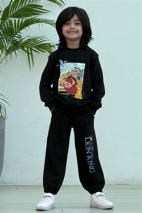 Lion King Braveheart Co-Ord Set | Winter Clothing for Kids | Nap Chief