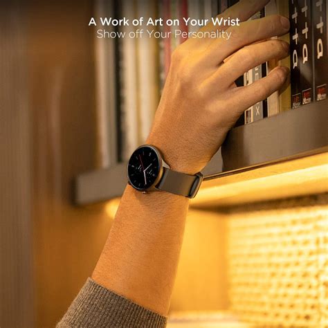 Amazfit GTR 2e SmartWatch with Curved Design, 1.39 Always-on AMOLED ...