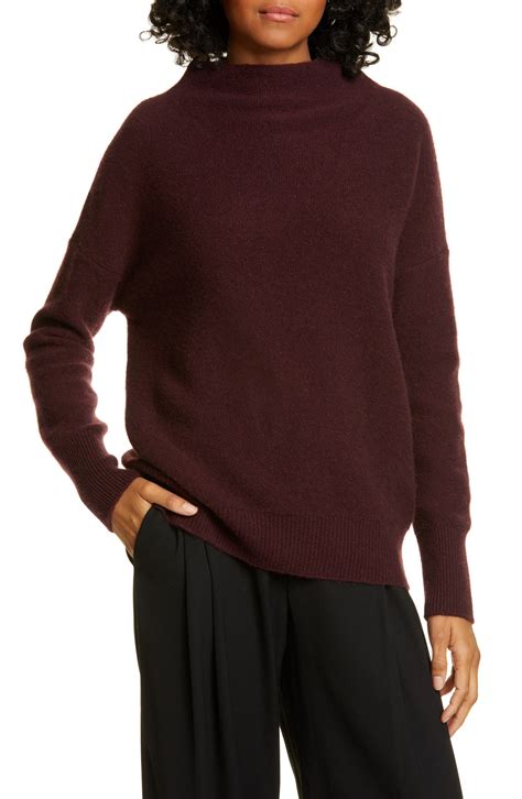 Vince Boiled Cashmere Funnel Neck Pullover | Nordstrom | Cashmere ...