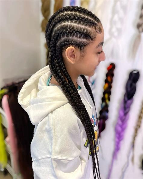 Cornrow Extension Braid Styles 的图像结果