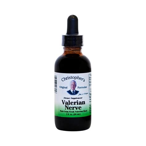 Christopher's Original Formulas, Valerian Nerve Formula, Alcohol Extra ...