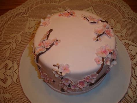 Cherry Blossom Cake Tutorial 的图像结果