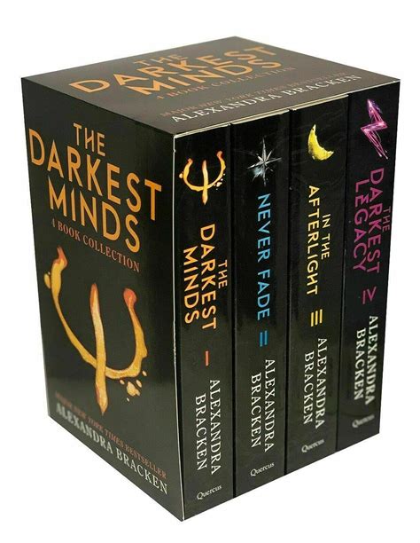 La serie The Darkest Minds di Alexandra Bracken, raccolta di 4 libri ...