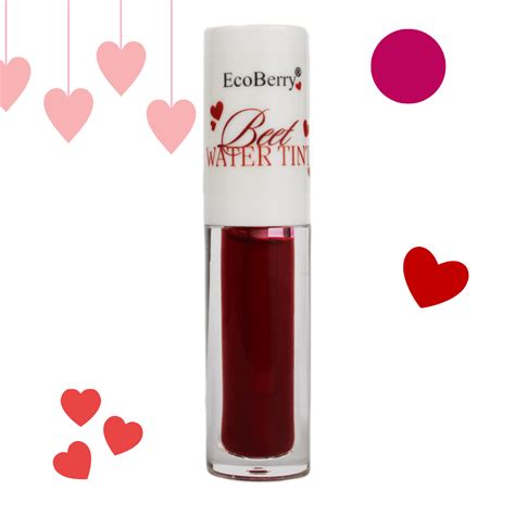 Organic Beet Water Tint - Natural Cosmetics Lip Stain – EcoBerry