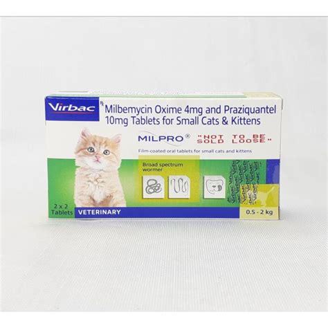 Buy Virbac Milpro Cat Tablets Online India