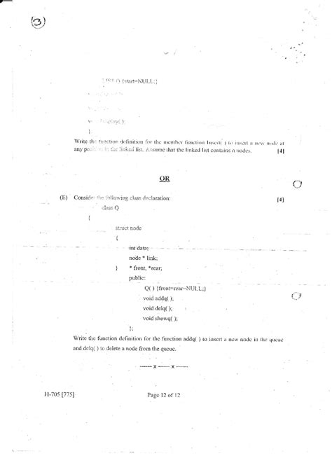 Computer Science Question Paper 的图像结果