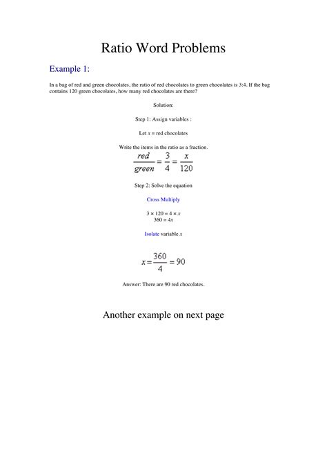 Image result for Ratio Word Problems