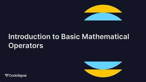 Basic Maths Operators 的图像结果