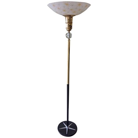 Vintage American Torchiere Floor Lamp w/Onyx Base at 1stDibs | antique ...