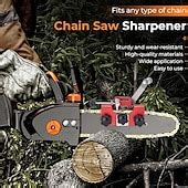 Chain-saw Chain Sharpening Fixture - Easy-to-Use Stainless Steel Jig ...